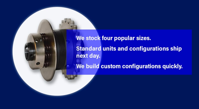 CDWdrives brand torque limiters 